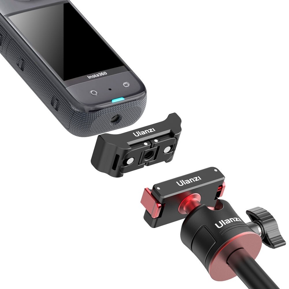 Ulanzi 3v1 adaptér pro Insta360 X2/X3 – Kamera, adaptér a hlava