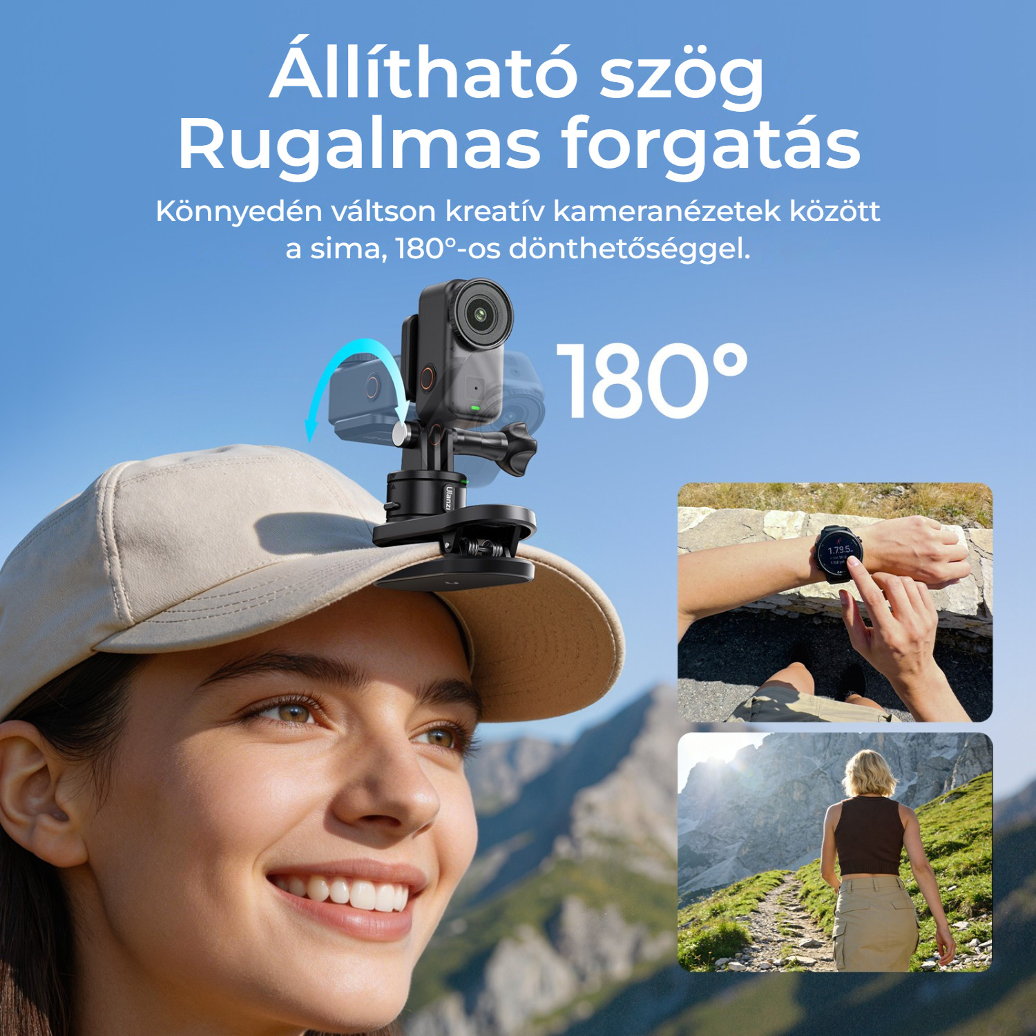 Ulanzi OA25 – Horizontálně, vertikálně i pod úhlem