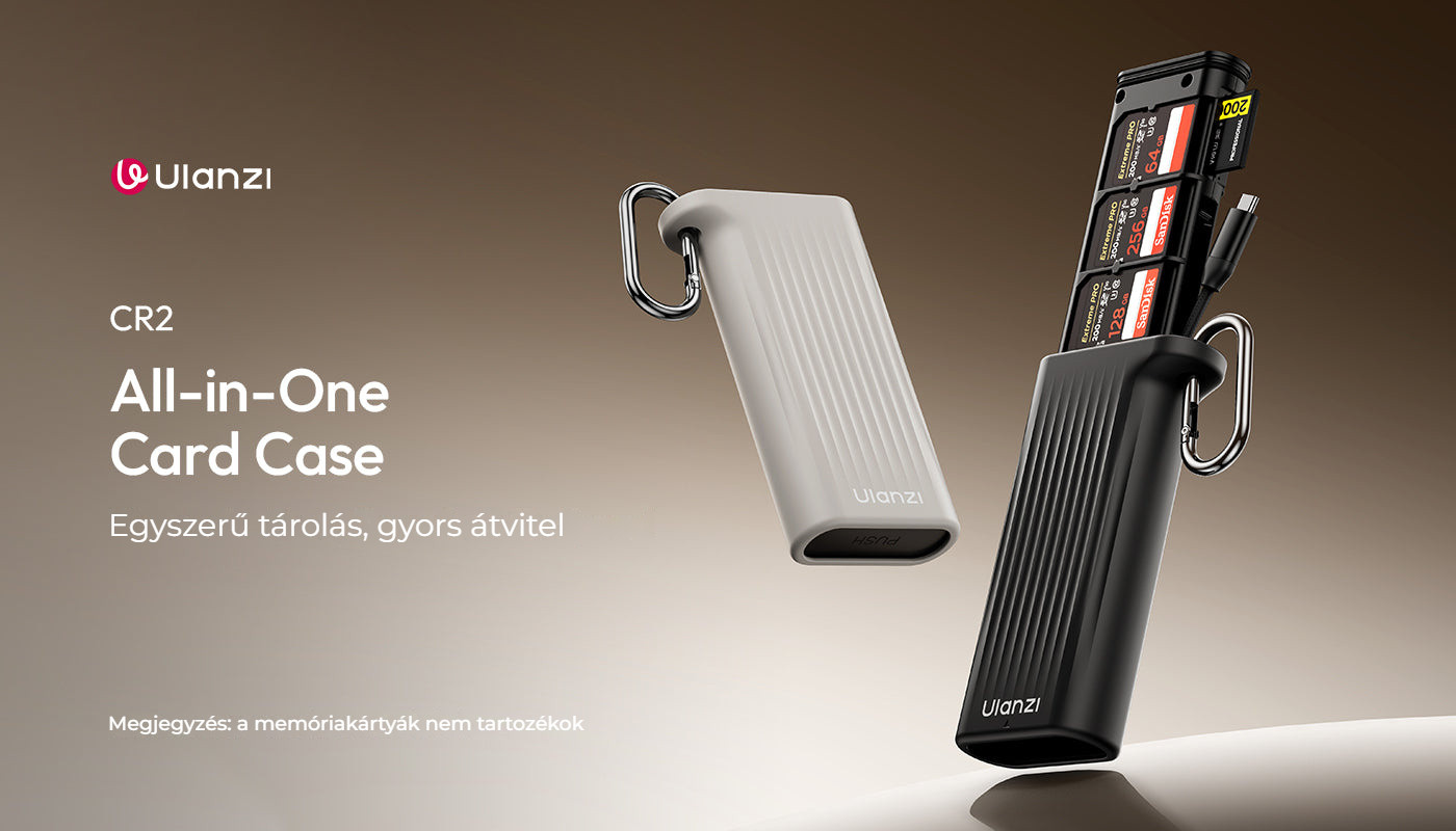 Ulanzi CR2 All-in-One Card Case (Black)