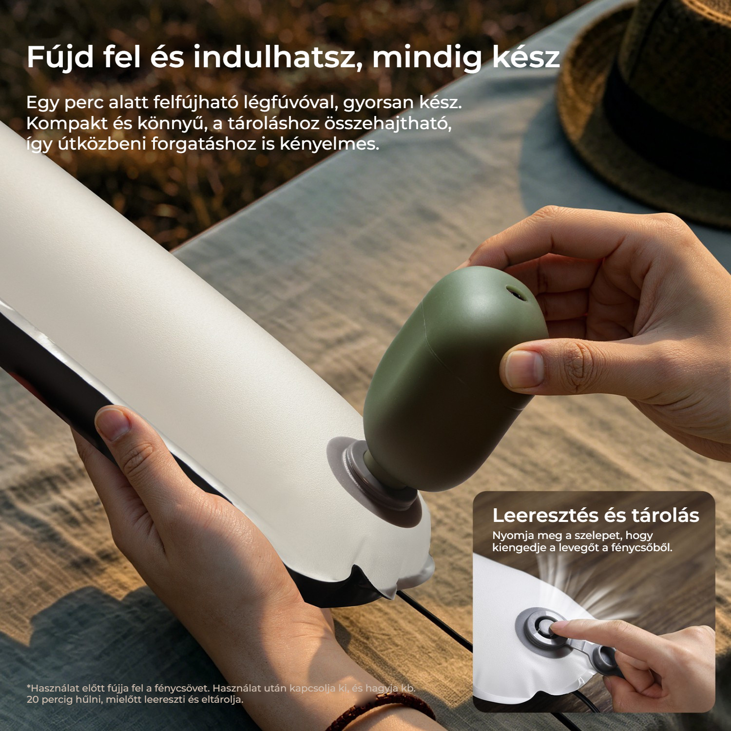 Ulanzi UA50 Air Tube Light – Nafouknout a jít