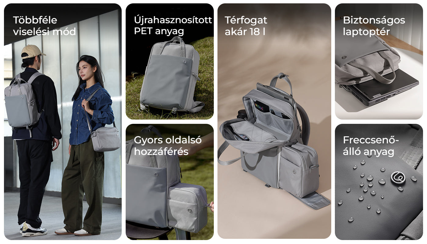 Ulanzi F08 lehký cestovní batoh 18 l – Přehled hlavních výhod