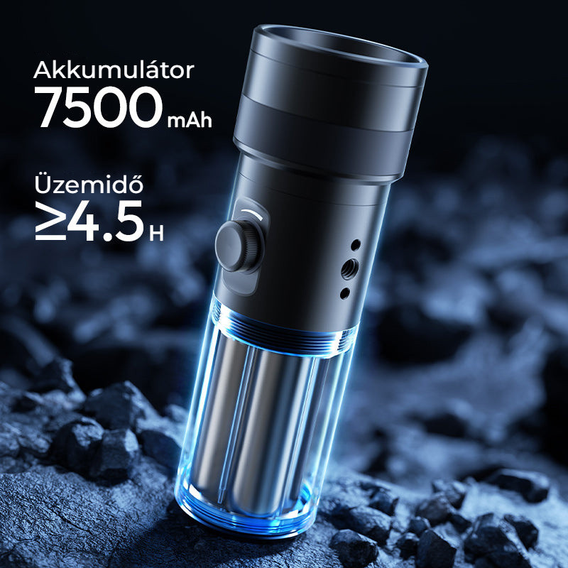 Ulanzi LM01 projekční svítilna s gobo maskami – Akumulátor 7500 mAh na 4,5 hodiny