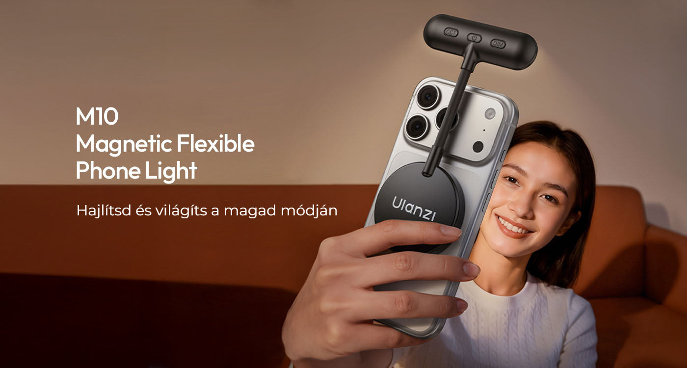 Ulanzi M10 magnetické světlo na telefon