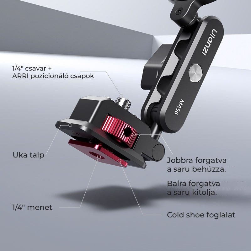 Ulanzi MA56 magnetický držák telefonu 4 v 1 – Základna 4 v 1