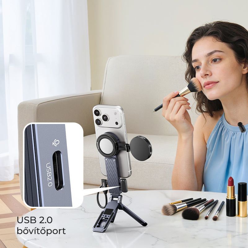 Ulanzi MA58 MagLock SSD box s držákem – Rozšiřující port USB 2.0