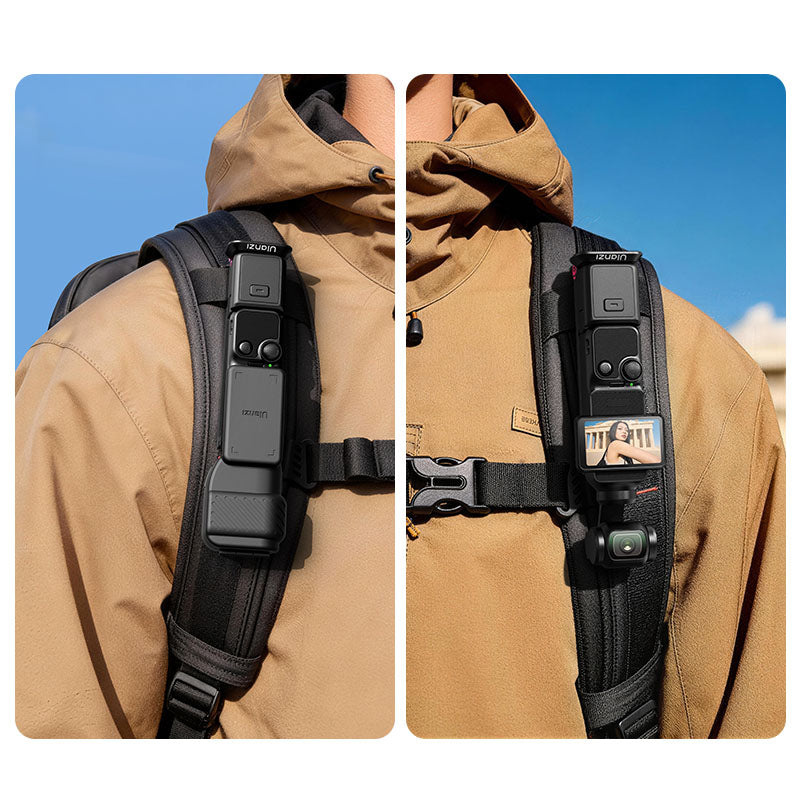Ulanzi MA66 magnetický ministativ pro DJI Osmo Pocket 3/4 – Nasadíte na popruh a máte volné ruce