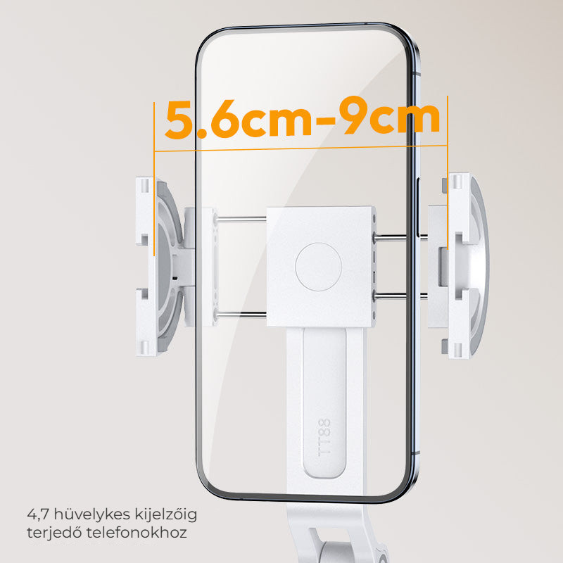 Ulanzi TT88 selfie tyč overhead – Univerzální svorka pro běžné telefony