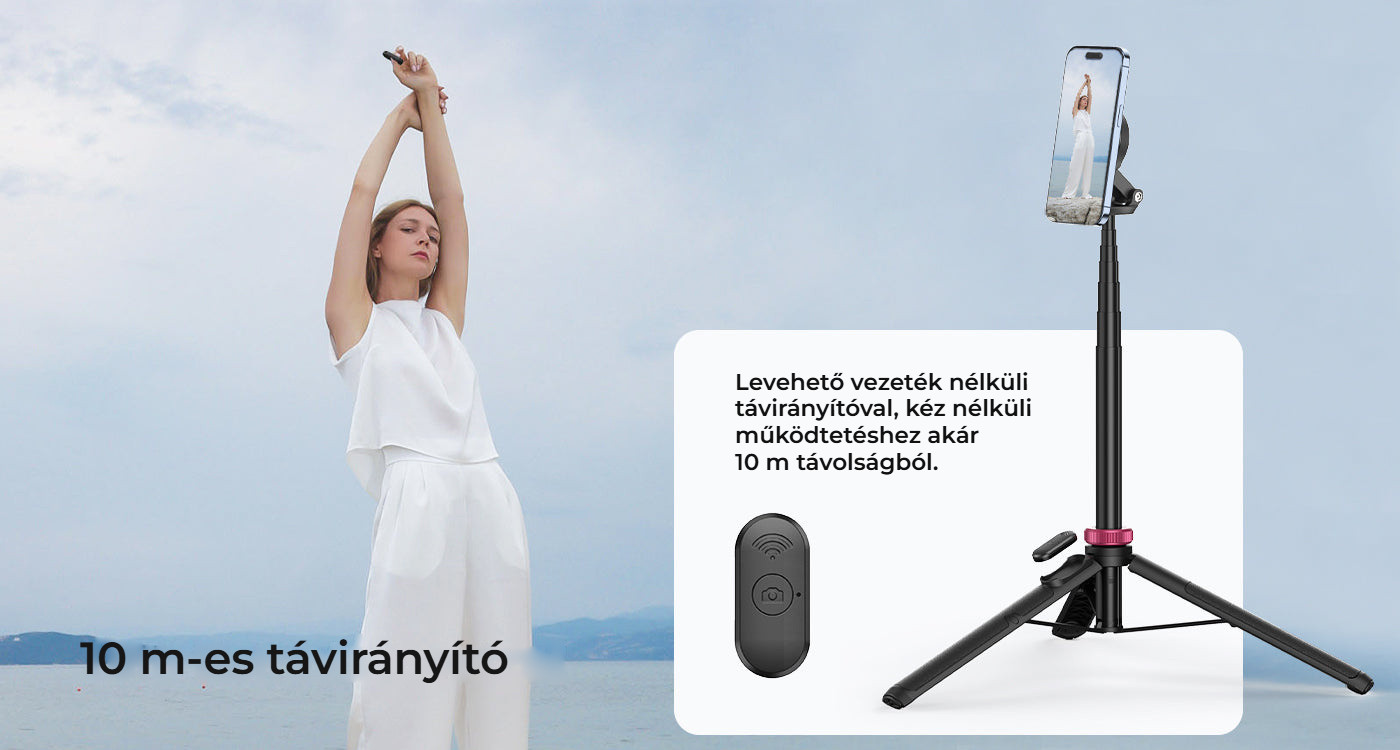 Ulanzi MT-84 mini stativ pro MagSafe – Dálková spoušť na 10 m