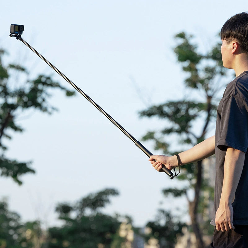 Ulanzi MT-57 teleskopická selfie tyč – Záběr shora bez stativu