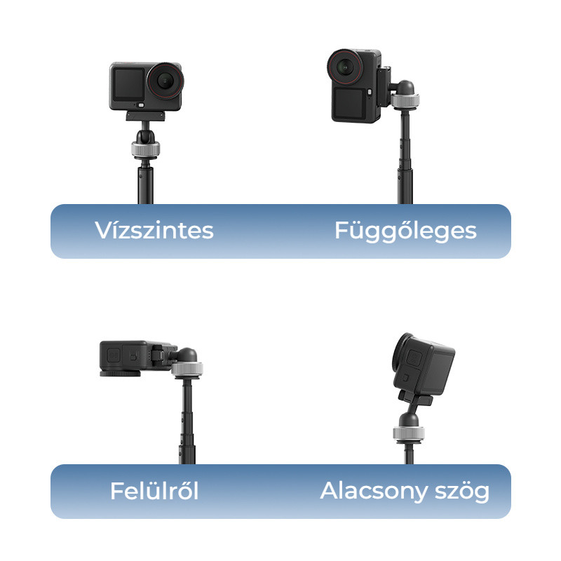 Ulanzi MT95 pro DJI Action 5 – Na šířku, na výšku i z nadhledu