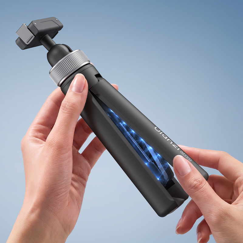 Ulanzi MT95 pro DJI Action 5 – Nohy se sklopí podél těla