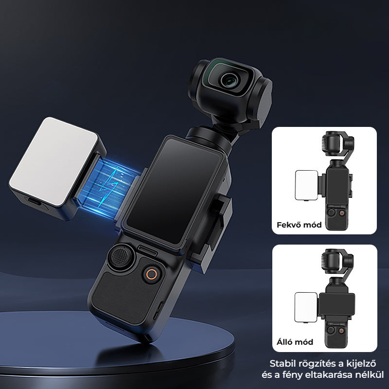 Ulanzi Pocket 3 Mini Light – Na šířku i na výšku