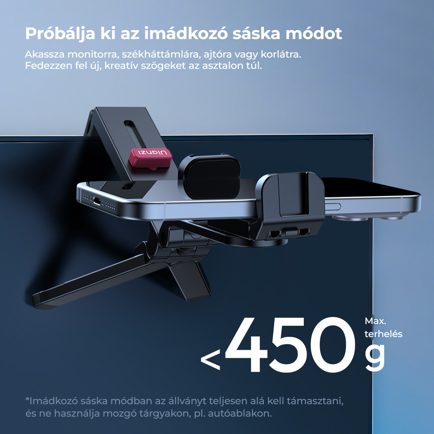 Ulanzi MA89 MagLock držák telefonu – Režim Mantis