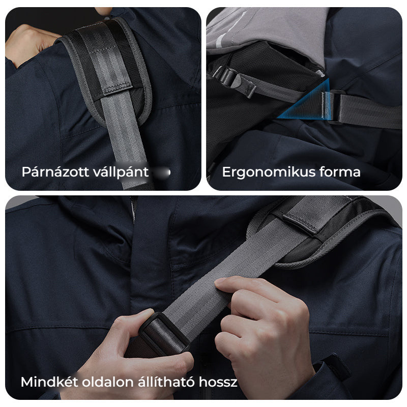 Ulanzi TE88 Camera Shoulder Bag – Polstrovaný popruh, nastavitelný na obou stranách