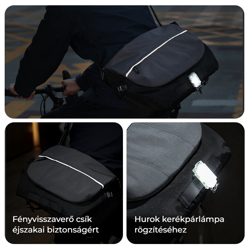 Ulanzi TE88 Camera Shoulder Bag – Reflexní pruh a poutko na světlo
