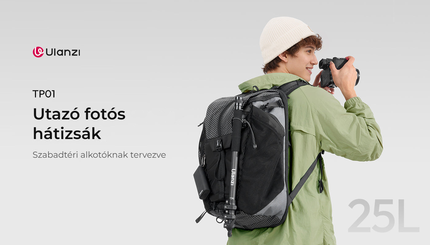 Ulanzi TP01 Travel Photography Backpack 25L