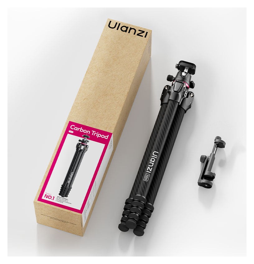 Ulanzi TZ01 Versatile 2-in-1 Carbon Fiber Tripod