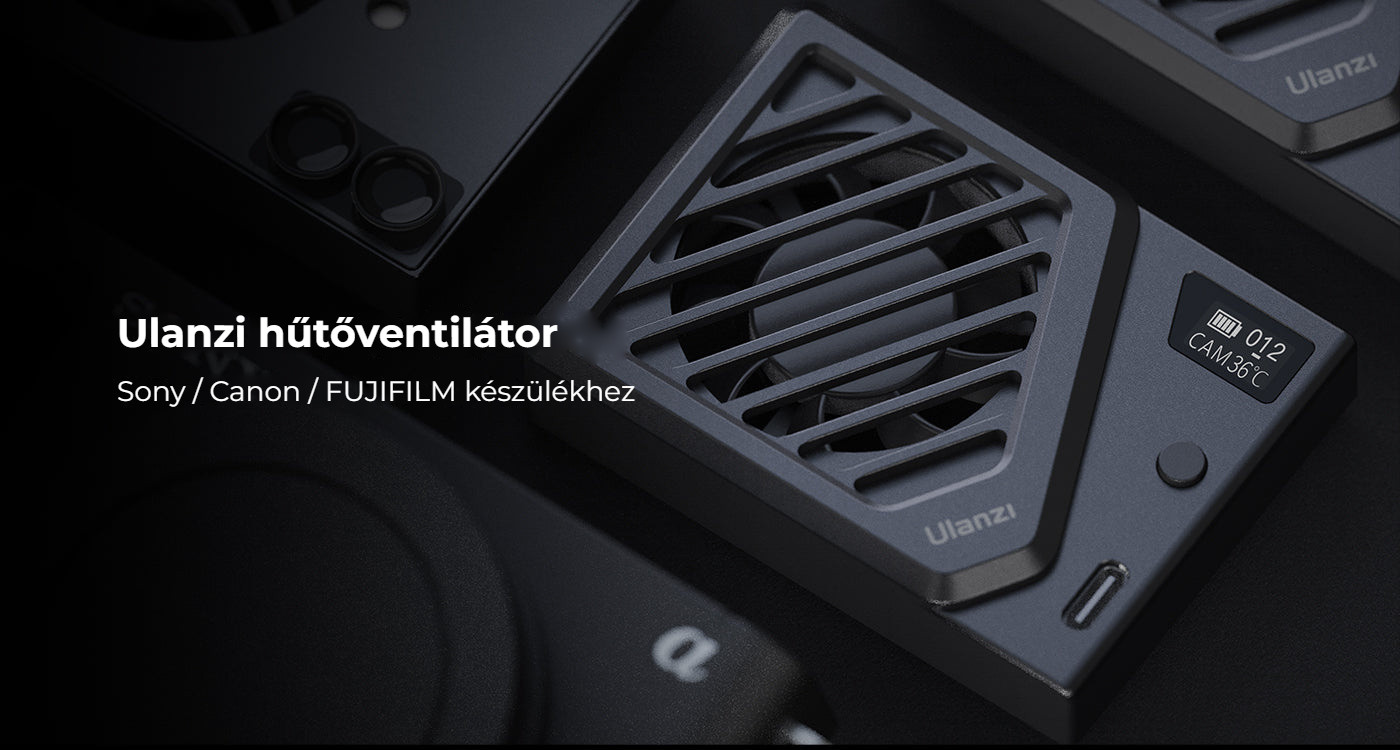 Ulanzi CA25 chladicí ventilátor pro fotoaparáty