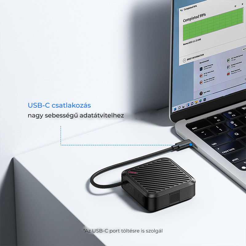 Ulanzi CRC10 čtečka karet s pouzdrem – USB-C pro rychlý přenos dat