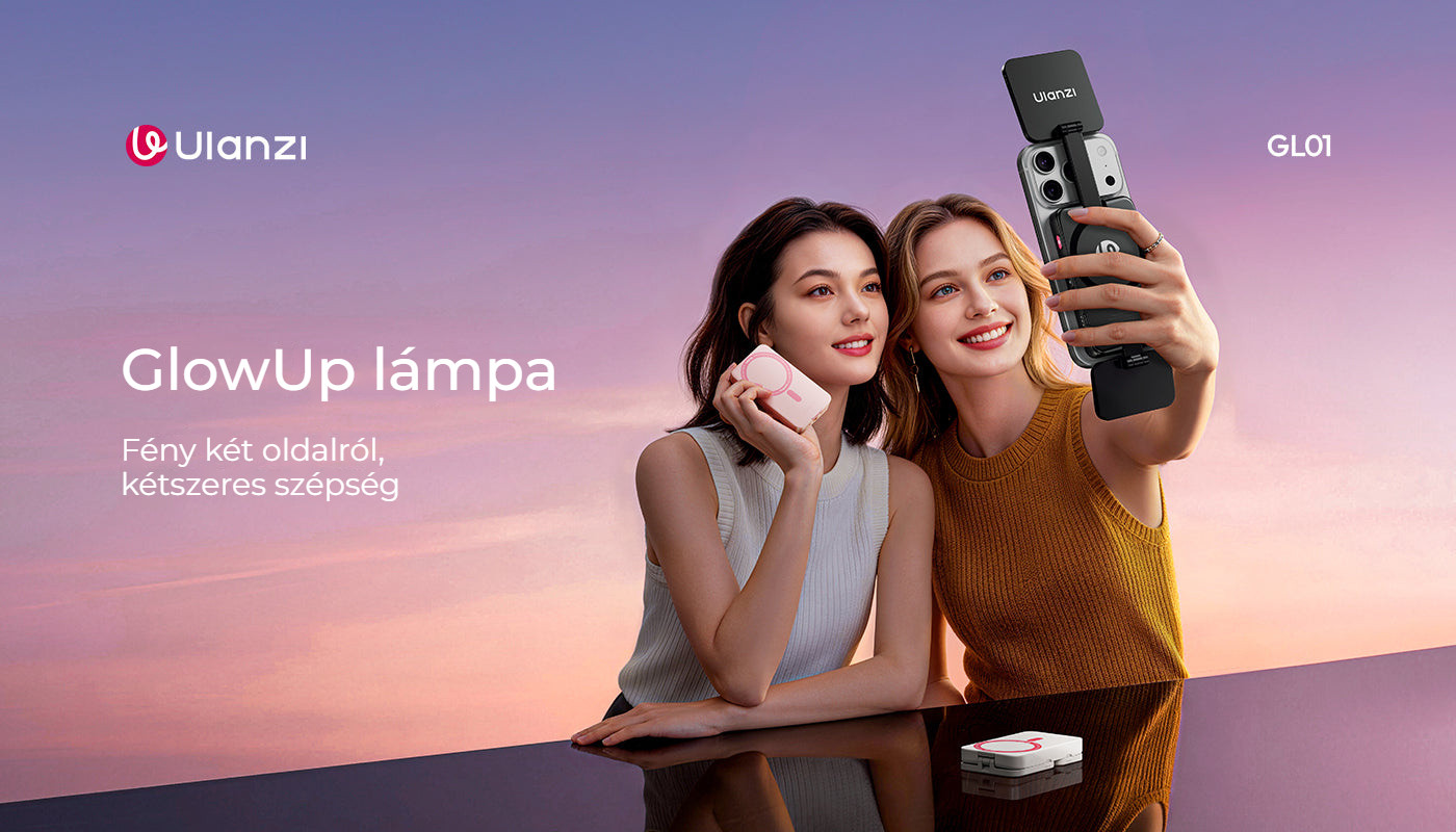 Ulanzi GL01 GlowUp světlo (Noir Black)