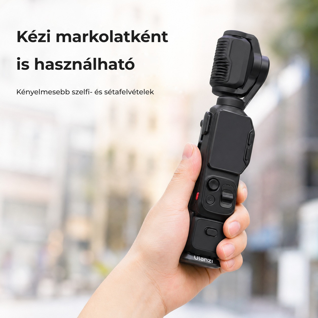 Ulanzi MA66L Black – Rukojeť pro selfie i vlog