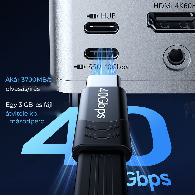 Ulanzi QT03 dokovací stanice – USB4 s rychlostí 40 Gb/s