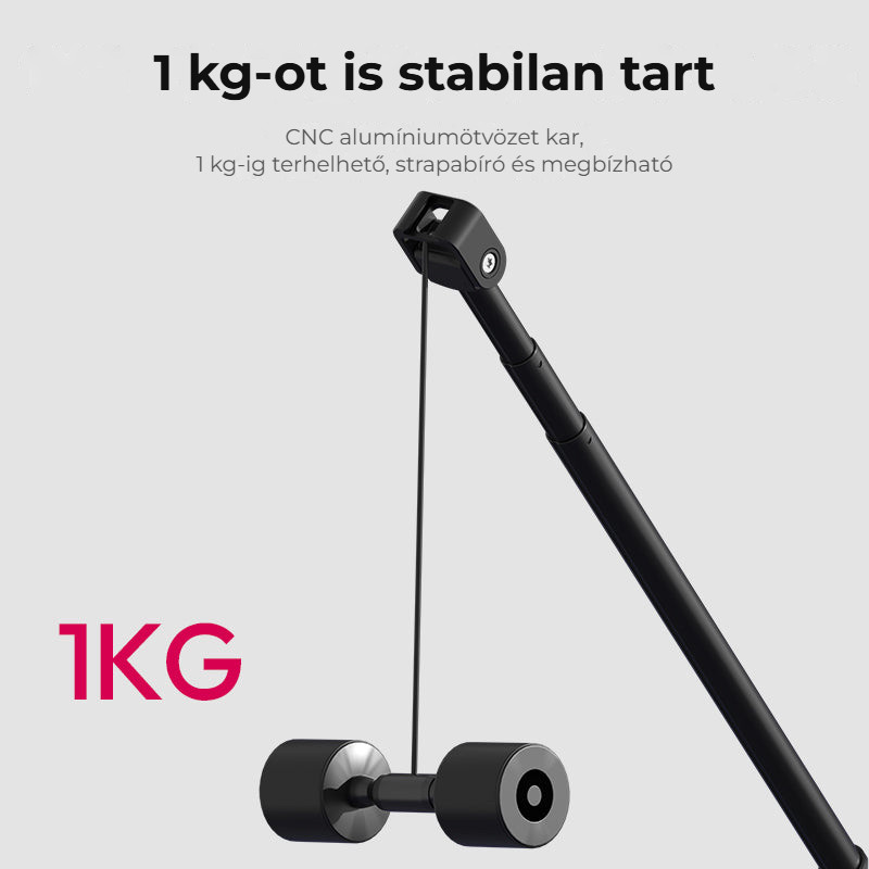 Ulanzi ZJ08 Mic Boom Pole Arm – Nosnost až 1 kg