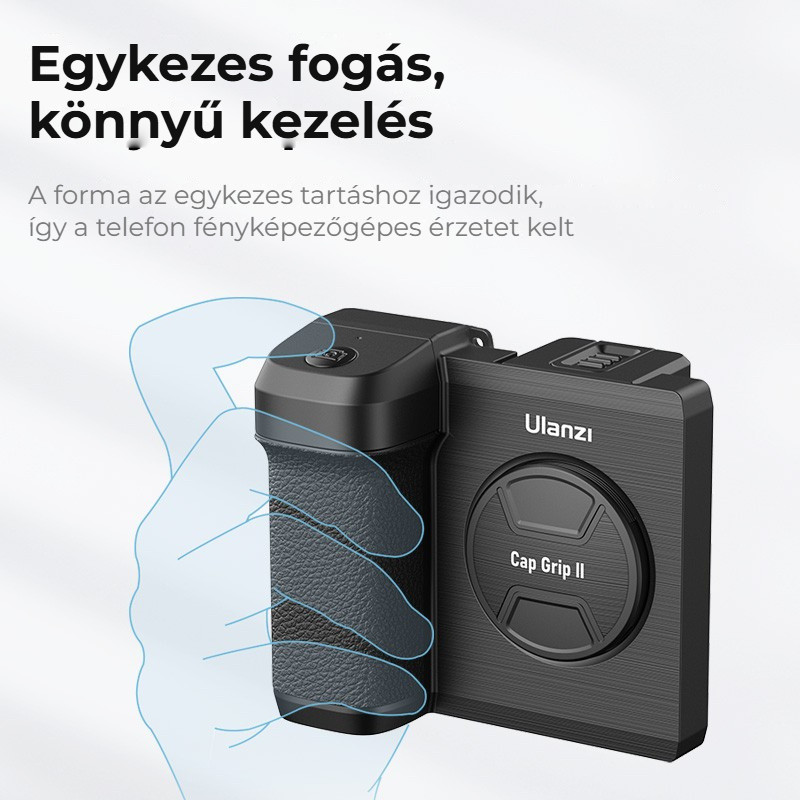 Ulanzi CG01 Bluetooth Smartphone Camera Grip – Držení jednou rukou