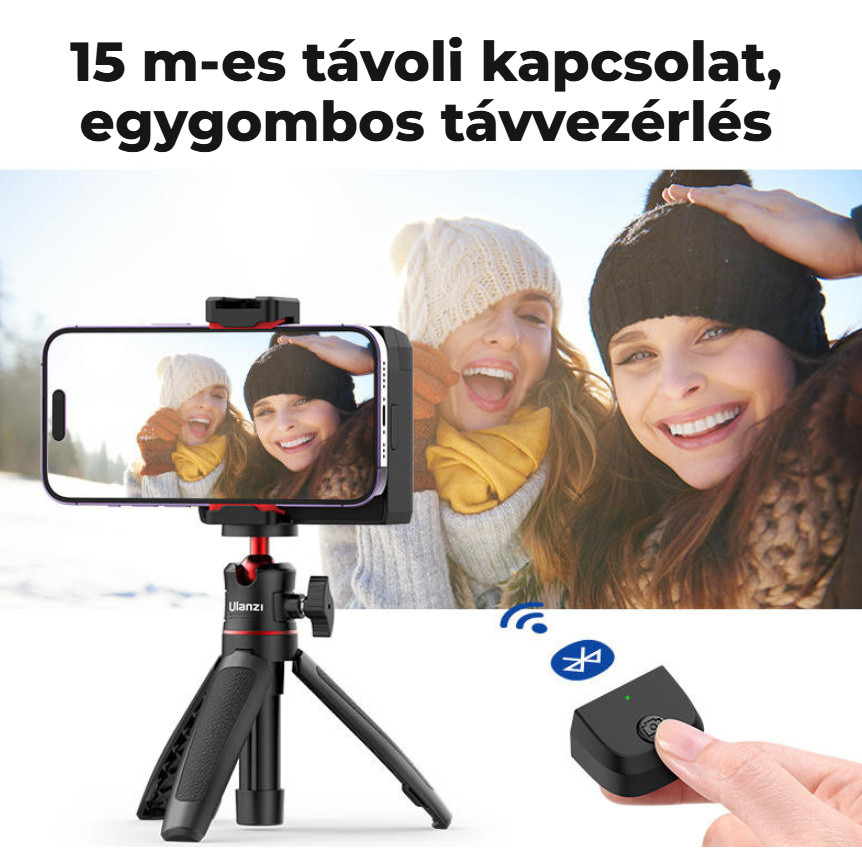 Ulanzi CG-02 Smartphone Camera Grip – Odnímatelný ovladač Bluetooth