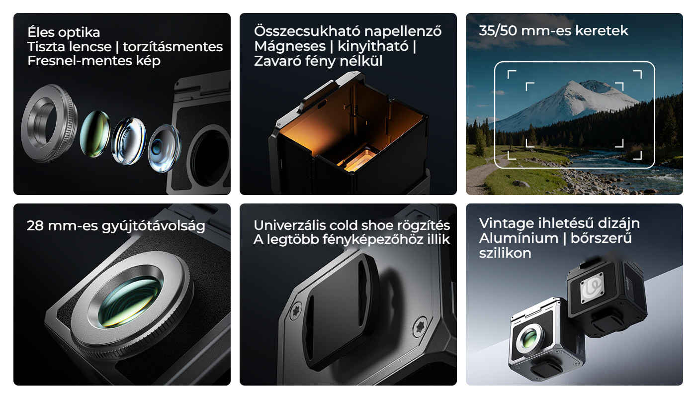 Ulanzi VF01 Waist-Level Viewfinder – Vše podstatné na jednom místě
