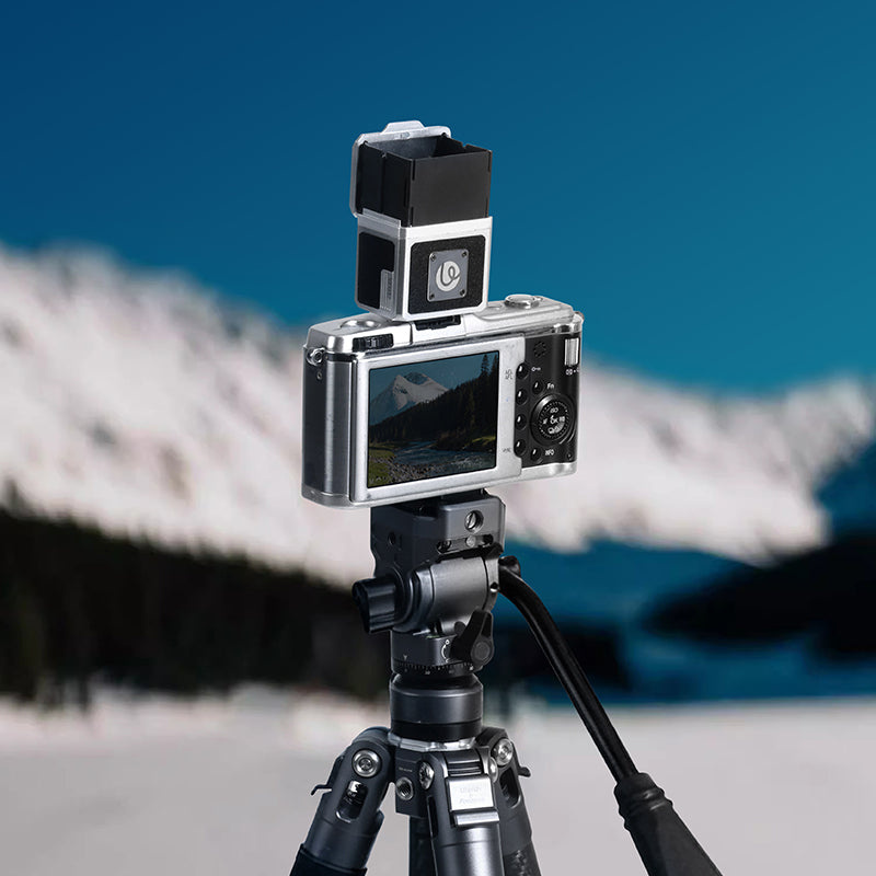 Ulanzi VF01 Waist-Level Viewfinder – I na stativu
